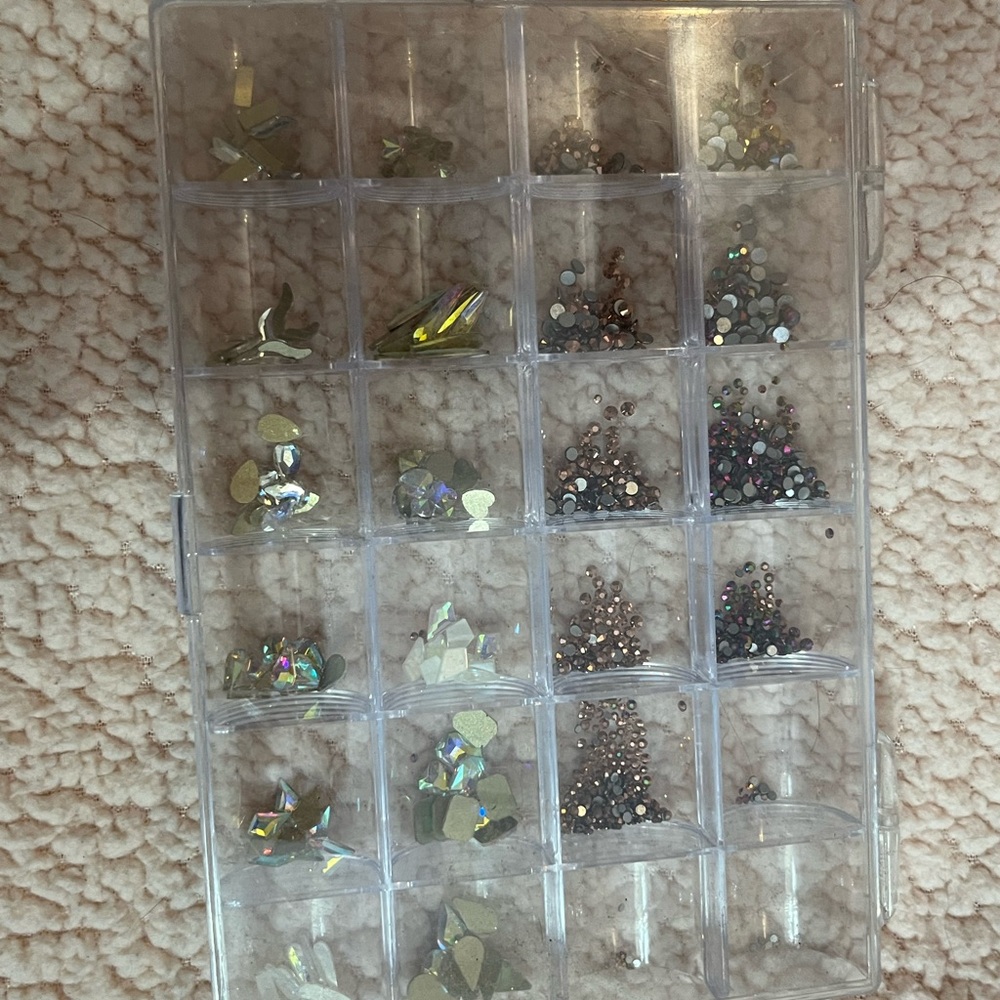 Assorted Nail Art Rhinestones